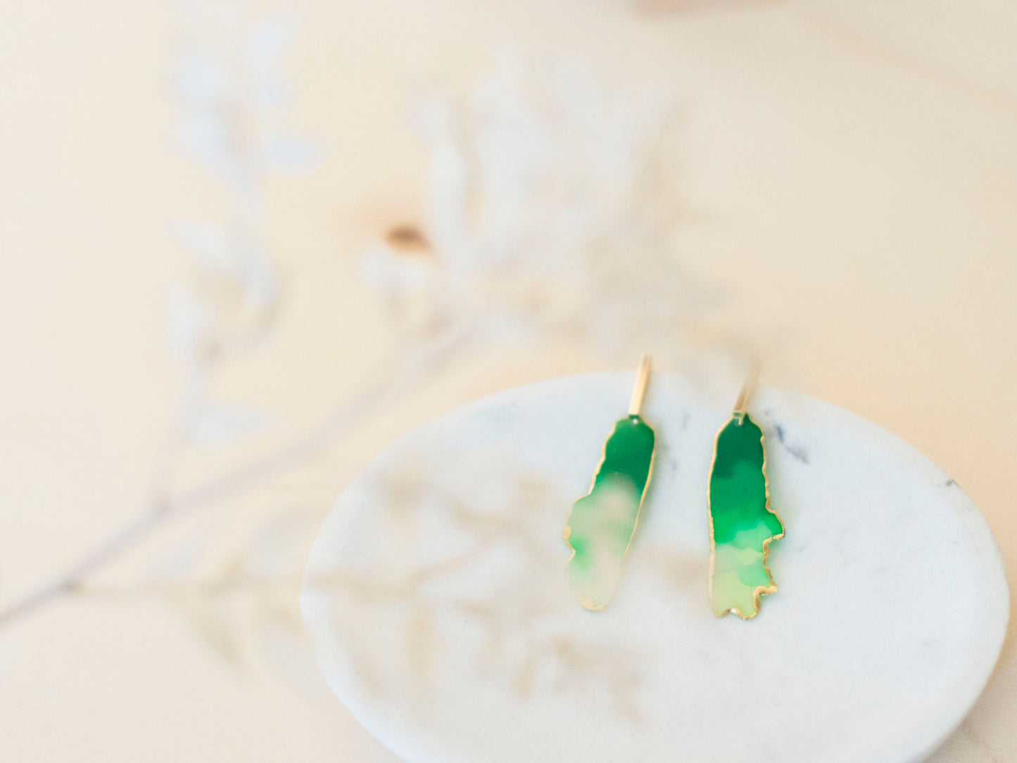 GRADIENT grüne Farbverlaufslocken