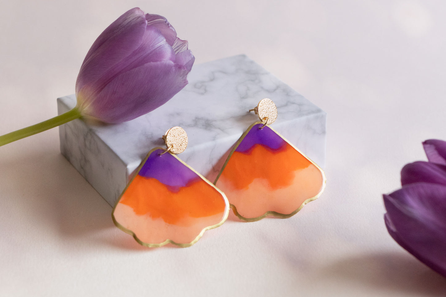 Exklusive Box 🧡 Free Mind 💜 – Illustration und recycelte Schleifen – Zusammenarbeit mit @linbulle