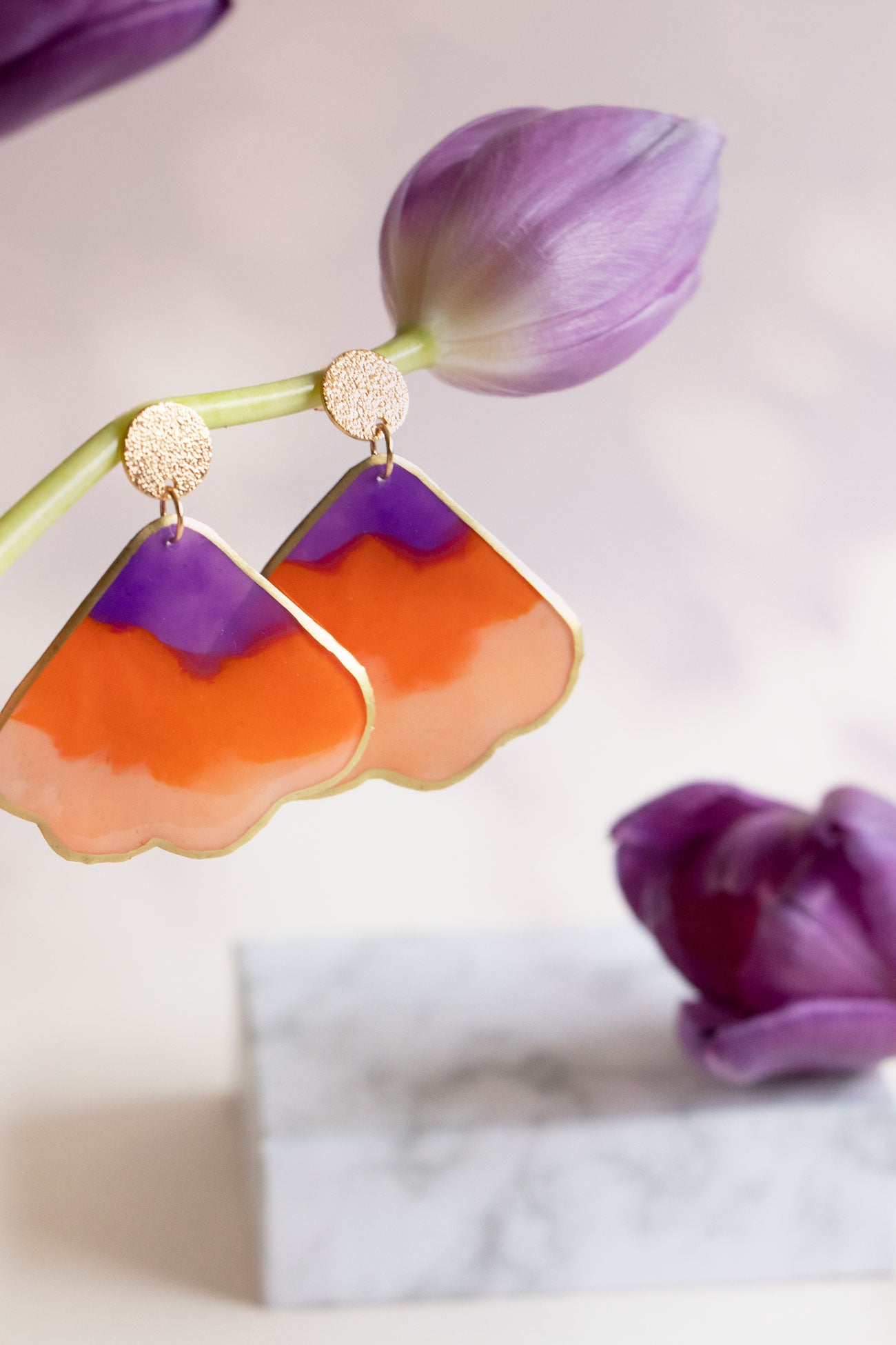 Exklusive Box 🧡 Free Mind 💜 – Illustration und recycelte Schleifen – Zusammenarbeit mit @linbulle