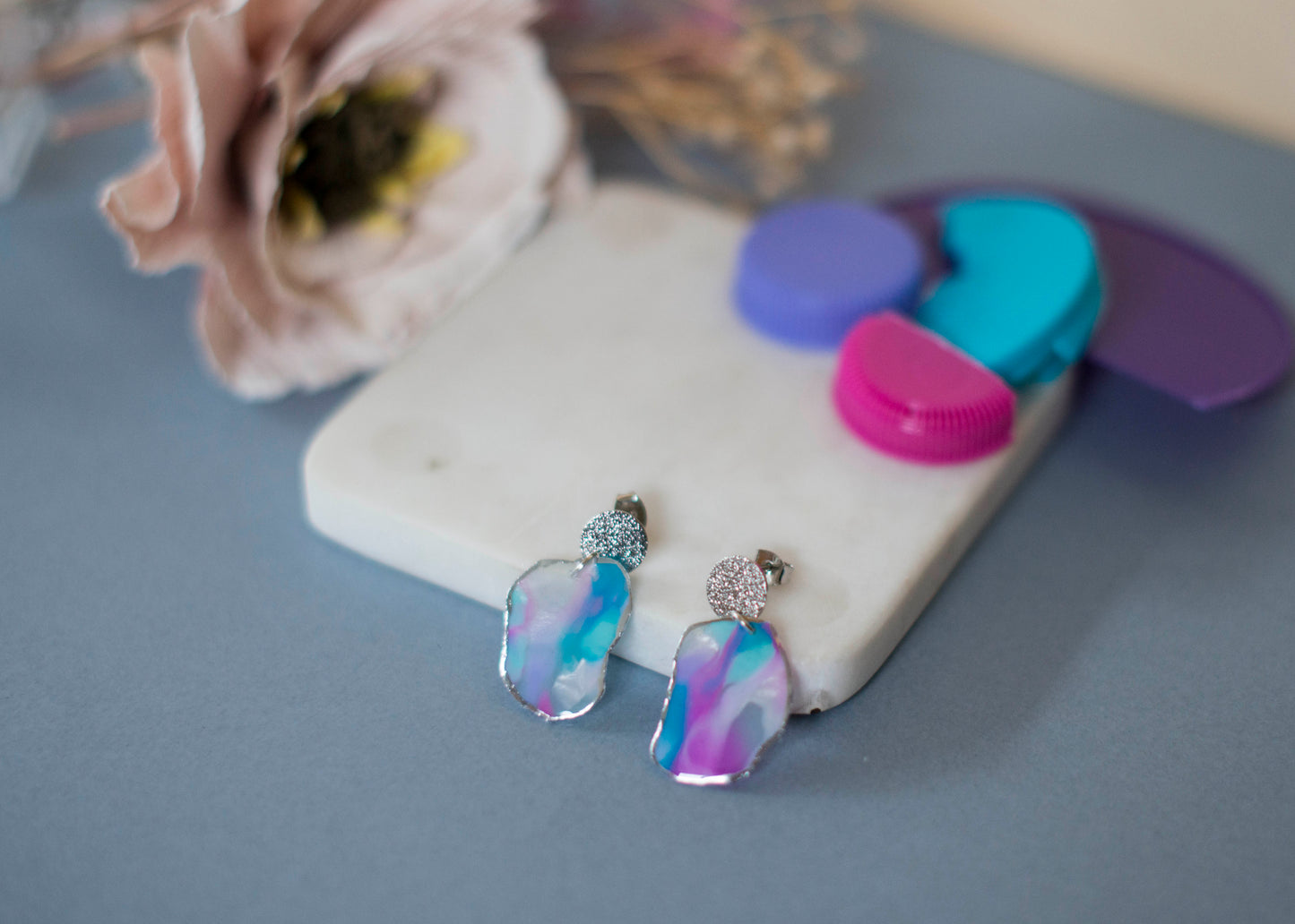 MEER und GRÜN 1 - versilbert