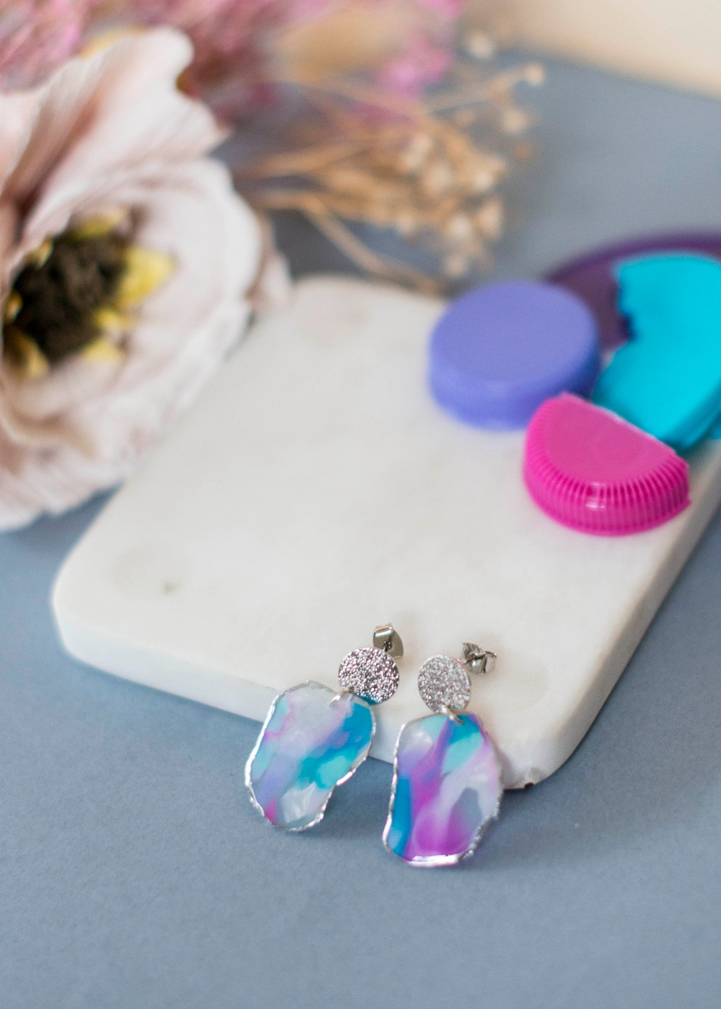 MEER und GRÜN 1 - versilbert