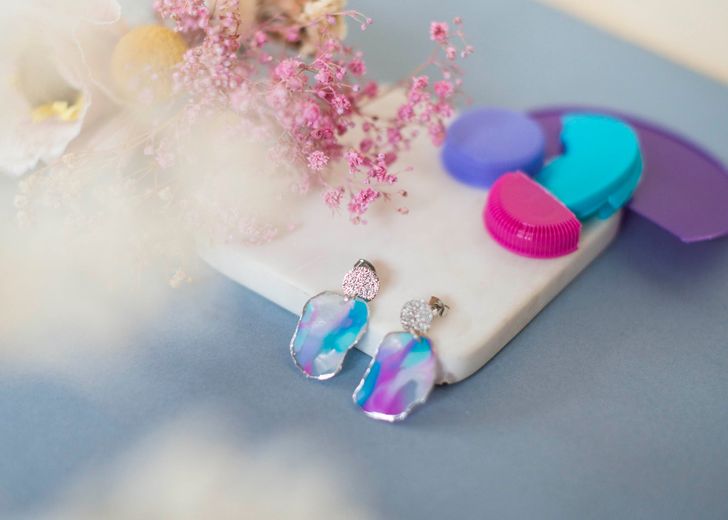 MEER und GRÜN 1 - versilbert