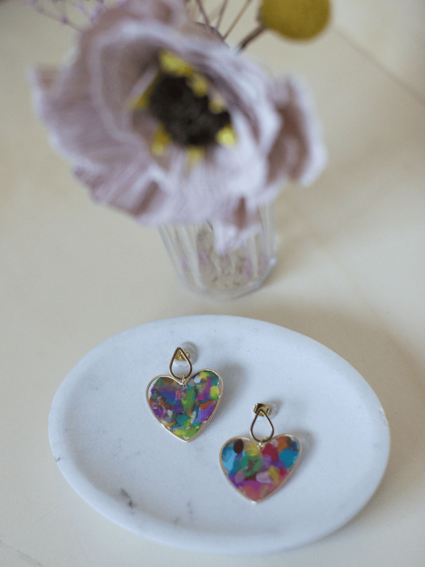 BIG HEART neu gegossen – vergoldeter Verschluss