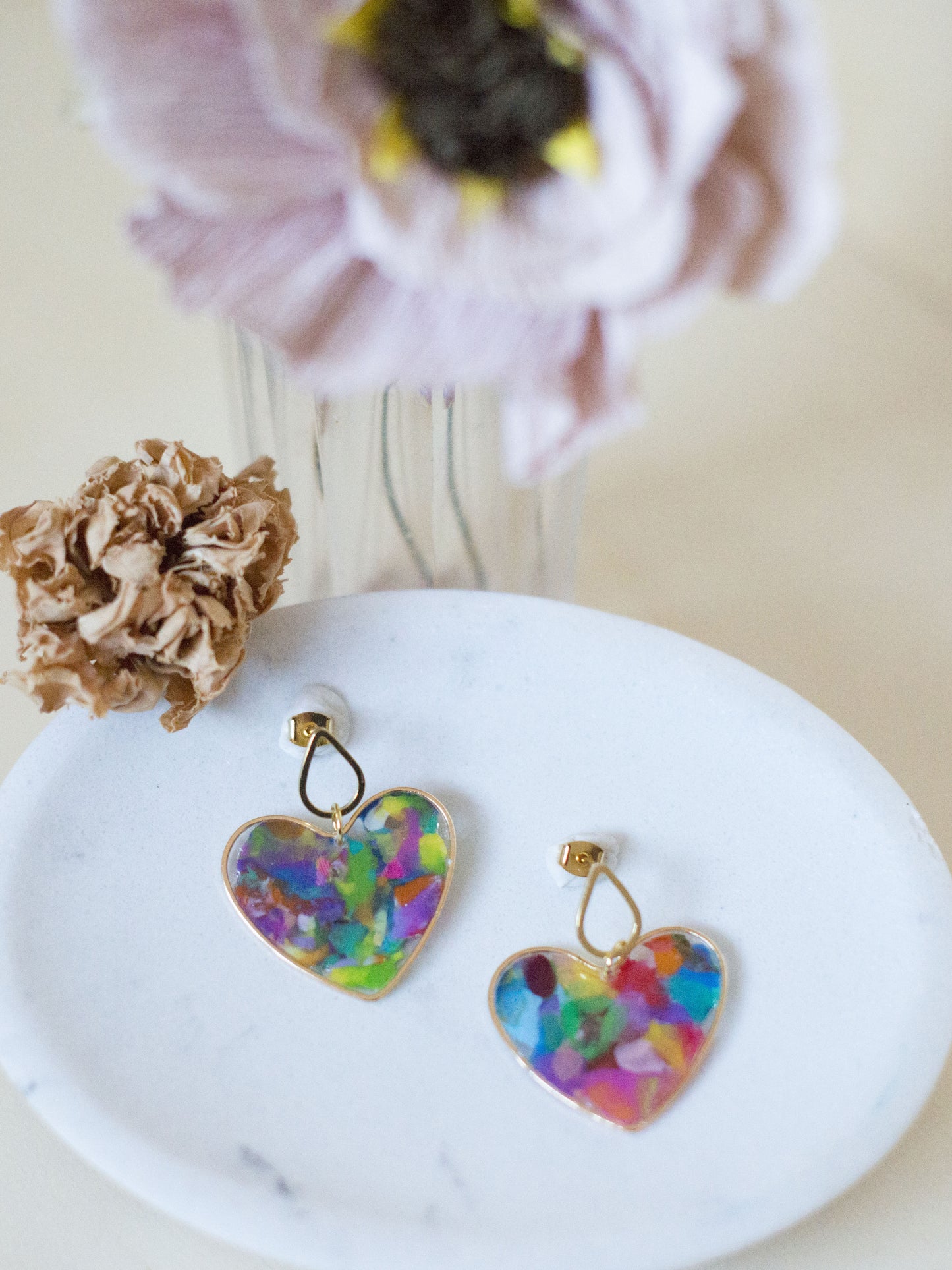 BIG HEART neu gegossen – vergoldeter Verschluss